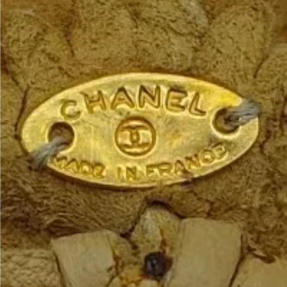 Chanel Camellia tote bag vintage floral pattern w/COA 💥RARE - Picture 5 of 16